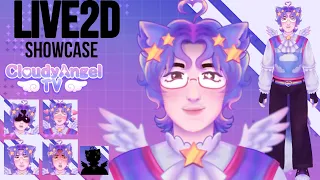 [Live2D Showcase] CloudyAngelTV ✦ (Vtuber)