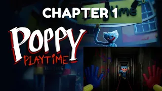 playing poppy playtime chapter 1 coz im too bad to play chapter 3