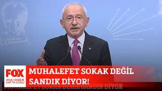 Muhalefet sokak değil sandık diyor! 24 Kasım 2021 Selçuk Tepeli ile FOX Ana Haber