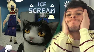 ENCONTRÉ AL GATO MISTERIOSO DEL HELADERO !! NUEVOS PUZZLES - Ice Scream 2 (Horror Game) | DeGoBooM