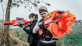LTT Game Nerf War : Sniper Squad Warriors SEAL X Nerf Guns Fight Mr Zero Crazy Thieves In Hiding