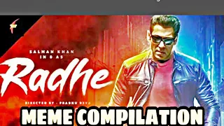 Radhe trailer || Meme Compilation || Salman khan Memes || By Funny meme || Radhe memes