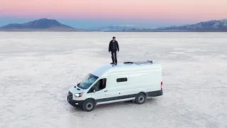 Camping on a SALT FLAT! | Van Life Adventure