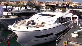 2022 Sunseeker 90 Ocean Luxury Yacht - Walkaround Tour - 2021 Cannes Yachting Festival