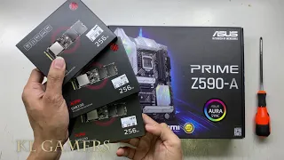 ASUS PRIME Z590-A How to setup RAID with M.2 2280 NVMe SSD