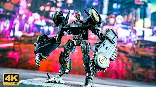 Transformers TW-FS04 WWII Alert Barricade stop motion review