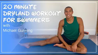 20 Minute Home Fitness Workout for Swimmers!