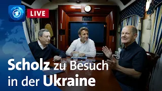 Kanzler Scholz zu Besuch in der Ukraine