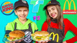 McDONALD'S vs BURGUER KING