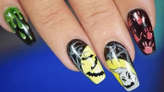 HALLOWEEN NAILS | Red Iguana| April Ryan