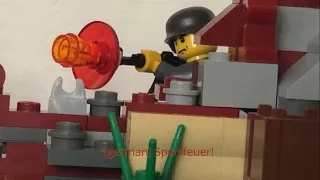 Allied ambush on germans, WW2 LEGO animation part 1