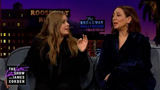 Amy Adams and Maya Rudolph Harmonize Unlikely Phrases