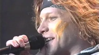 Bon jovi live at London wembley 23 June 1995  (first 4 songs audio fixt !! )