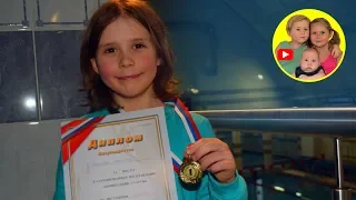 Golden Medal and Champion Title in Freestyle Swimming