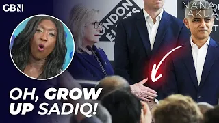 'Oh, GROW UP!' | Sadiq Khan SLAMMED for 'bad mannered and CHILDISH' snub of fellow candidate