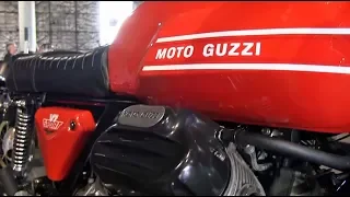 Walk Around - 1973 Moto Guzzi V7 Sport - 2013 HoAME Show