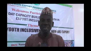 YTV News - NEPC Organizes Two-Day Capacity Building on Youth in Export Inclusiveness in Yobe State.