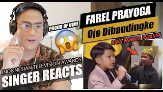 Farel Prayoga X Andi Rianto X Enka - Ojo Dibandingke | Indonesian Television Awards 2022 | REACTION