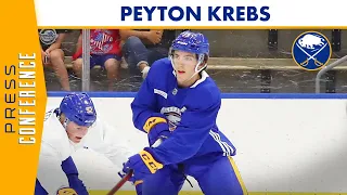 Peyton Krebs At Development Camp | Buffalo Sabres