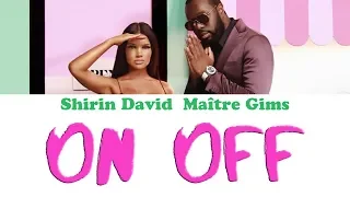 Shirin David - On Off | Karaoke, Instrumental with lyrics (feat GIMS)