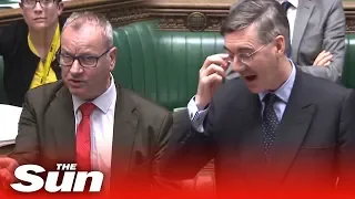 DON'T MOCK THE MOGG! SNP's Pete Wishart takes on the Commons leader
