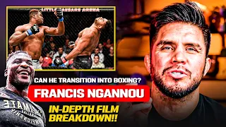 (FILM BREAKDOWN) Will Francis Ngannou Succeed In Boxing? The Most POWERFUL Puncher In UFC History!