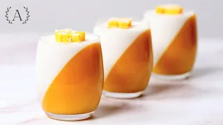 Mango Panna Cotta | Vegan