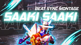 Saki Saki - Beat sync Montage | Pubg / bgmi montage | Hindi beat sync