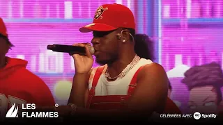 Franglish performe un medley en live (My Salsa, Bolingo, Trop Parler, Position) | LES FLAMMES 2024