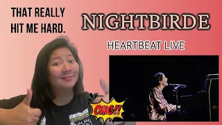 Nightbirde Performs "Heartbeat" Live Reaction
