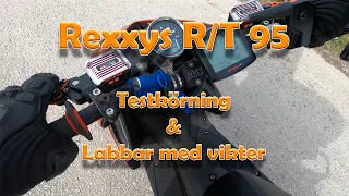 Rexxys R/T 95 Aerox - MINISERIE - DEL 6 - LITE TESTKÖRNING & LABBAR MED VARIATORVIKTER