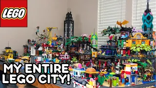My LEGO CITY Full Walkthrough (City, Ninjago, Marvel, Batman, and more!)