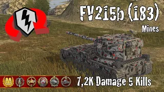 FV215b (183)  |  7,2K Damage 5 Kills  |  WoT Blitz Replays