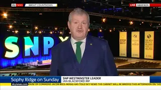 SNP Westminster Leader Ian Blackford discusses the SNP's Brexit stance