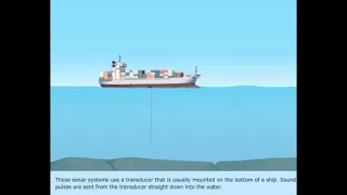 How echo sounder works