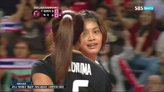 Thailand vs. Korea | Women's Volleyball World Grand Prix 2014