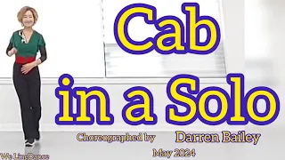 Cab in a Solo linedance  - Improver level  - Darren Bailey  - May 2024