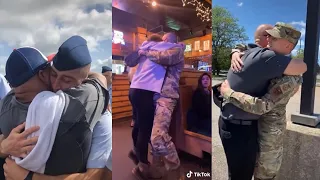 Most Emotional Military Coming Home TikTok Compilation 2021 || soldiers coming home 2021