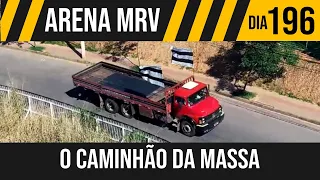 ARENA MRV - O LENDÁRIO CAMINHÃO DA MASSA CHEGANDO NA OBRA - 02/11/2020