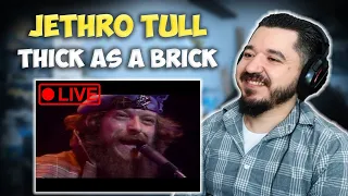 JETHRO TULL - Thick As A Brick LIVE At Madison Square Garden 1978 | FIRST TIME REACTION