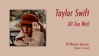 Taylor Swift - All Too Well (10 Minute Version) Instrumental