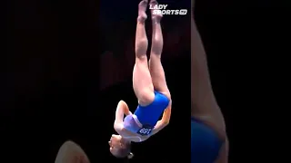 AMAZING MOMENTS in women's gymnastics 😱😍 #shorts #gymnastics #womensports