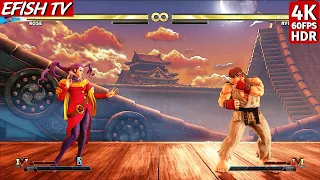 Rose vs Ryu (Hardest AI) - Street Fighter V