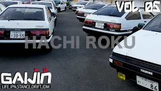 GAIJIN 4 (vol.5) Нива в Японии. Стоянка с АЕ86. Silvia S13 PANDEM. Тошикинг.