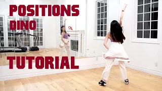 SEVENTEEN (세븐틴) Dino ARIANA GRANDE - POSITIONS Dance Tutorial | CALM