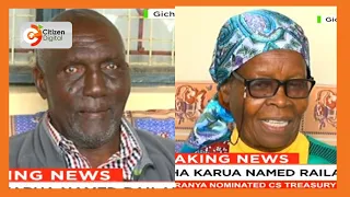 Martha Karua's parents reaction to their daughter being named Raila’s running mate