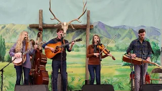 Petersen's Family Bluegrass Band in Logan Utah "Country Roads"