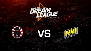 Na'Vi vs. Basically Unknown - League Play Game 1 - ASUS ROG DreamLeague Season 3