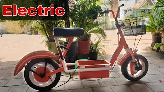 How to make mini electric scooter at home