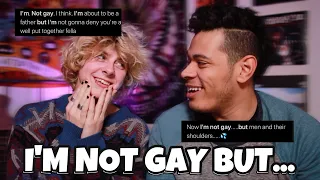 I'M NOT GAY BUT... (FRAGILE HETEROSEXUALITY)  | NOAHFINNCE & notcorry